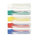JST21411 Transparent Travel Toothbrush with Sleeve and Custom Imprint